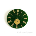 Gemstone Green Goldsand Watch Dial Pièces de montre